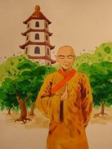 ​智慧故事-怀丙和尚捞铁牛